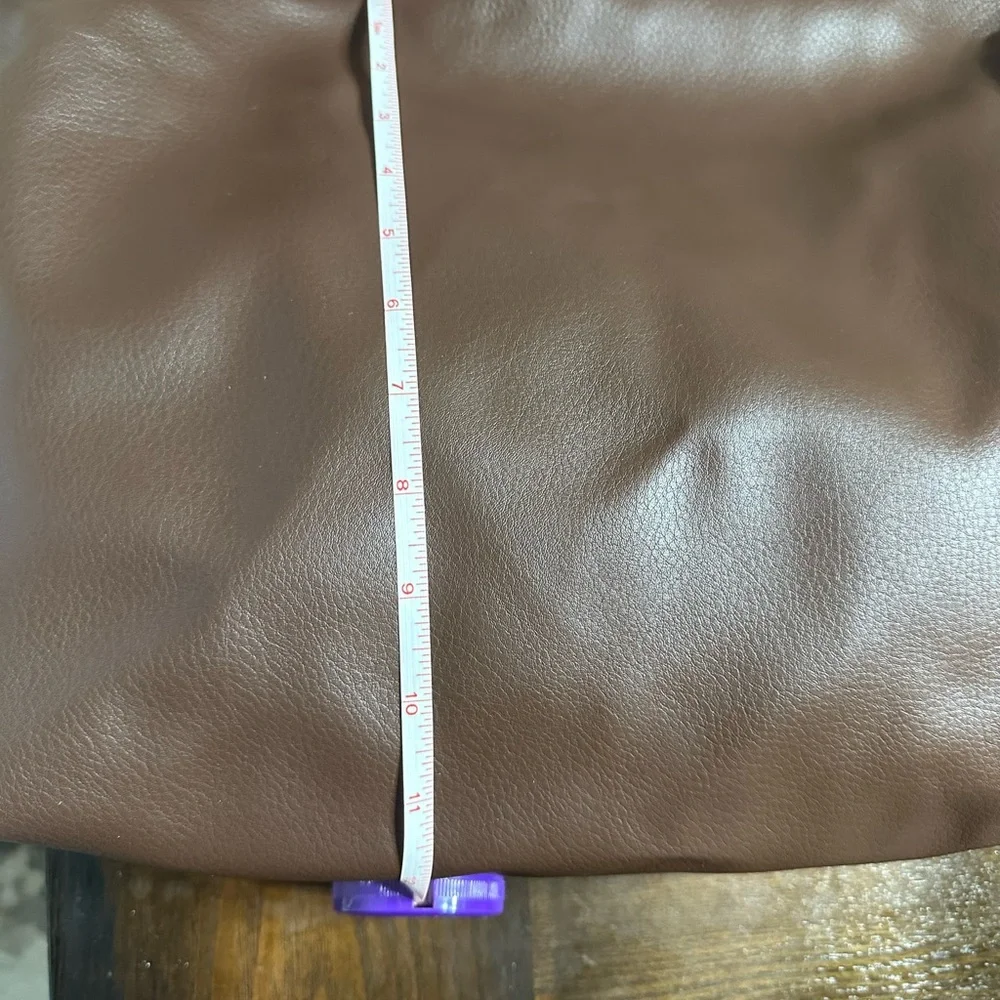 Princess Polly Cream Knit and Tan Tote - Picture 3 of 7